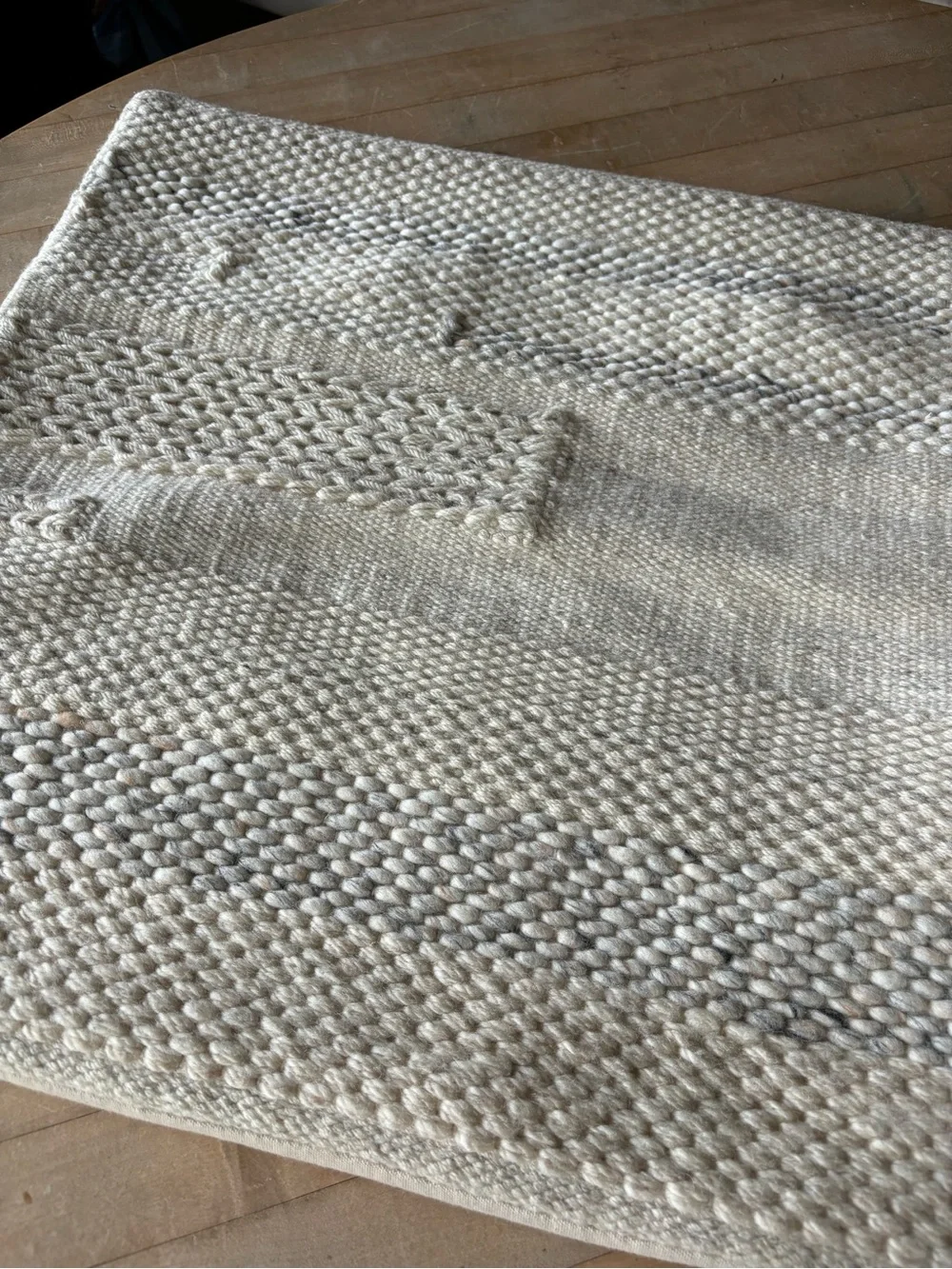 Scandinavian Woven Wool Pillow Cover